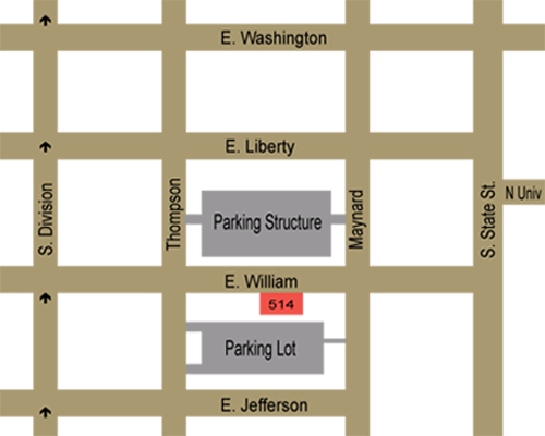 Weegee Hair Studio Parking Map